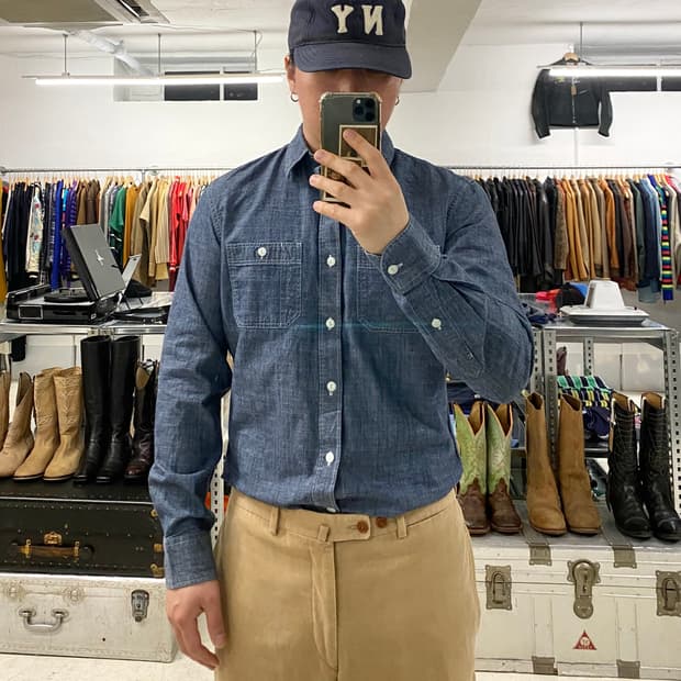 OLD NAVY chambray shirt