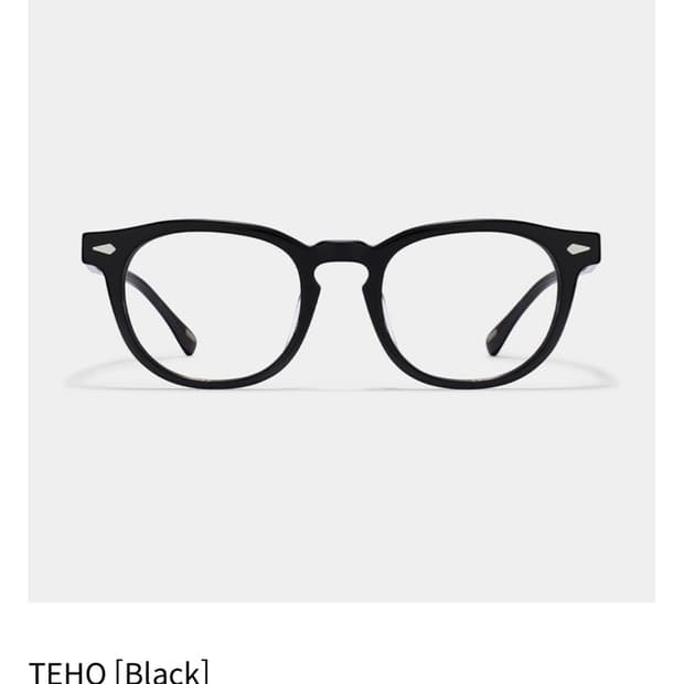 매그앤드로우 TEHO 블랙 안경 뿔테