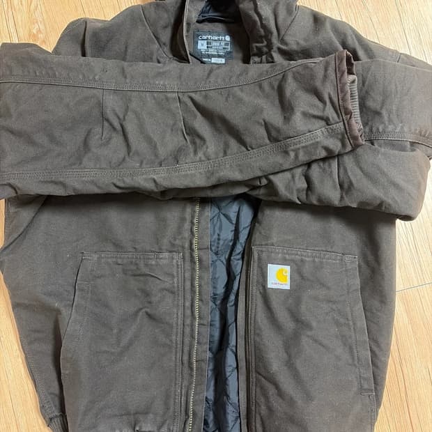 [M] 칼하트 j130 덕액티브 자켓 브라운