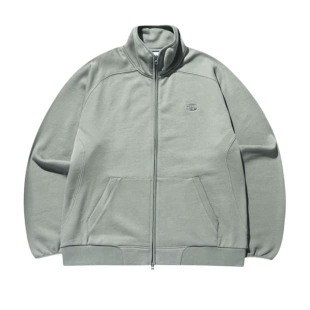 산산기어 스웻 집업 탄 