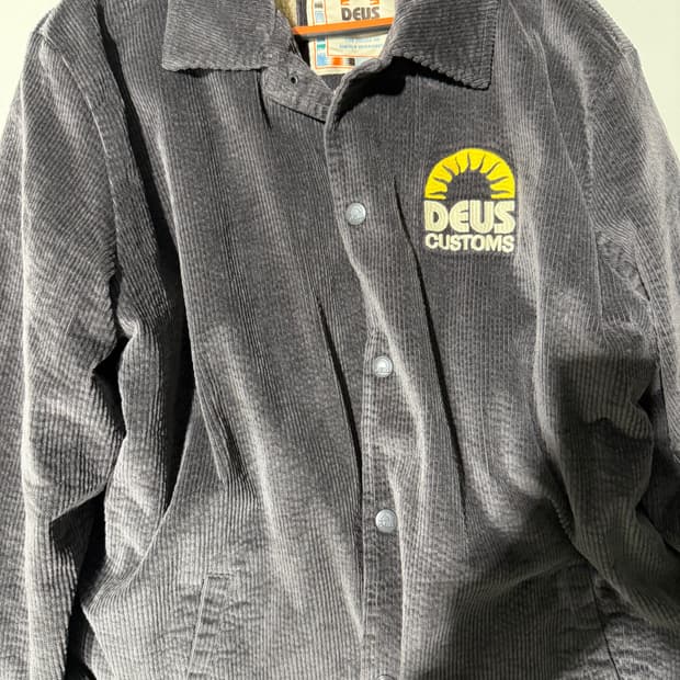 데우스 Stokes Coach Jacket (DMF246571-ATH)