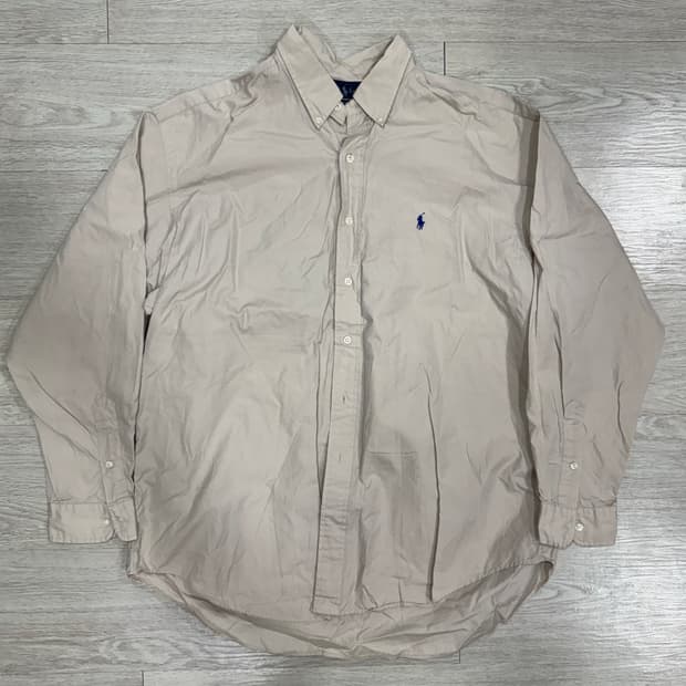 POLO 폴로 랄프로렌 베이지 셔츠 XL