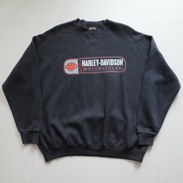 [Y2K] 할리데이비슨 플로리다 스웻셔츠 MADE IN USA (XL) 