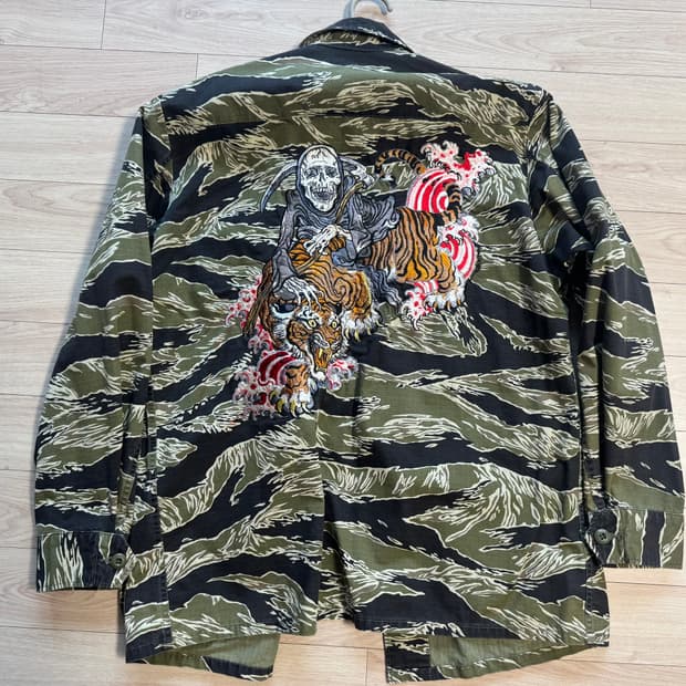 와코마리아 타이거카모 정글퍼티그 bdu XL