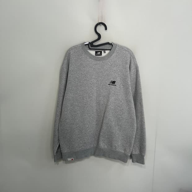 뉴발란스 기모 맨투맨 95 상태최상 그레이