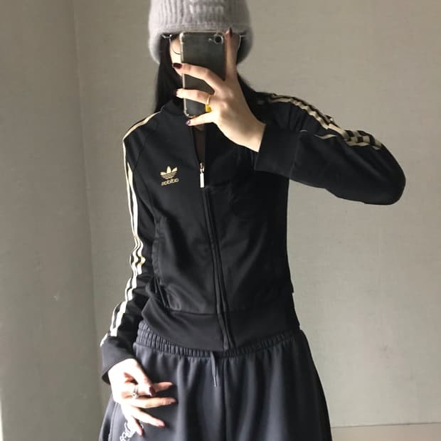 아디다스 검골 빅로고 져지