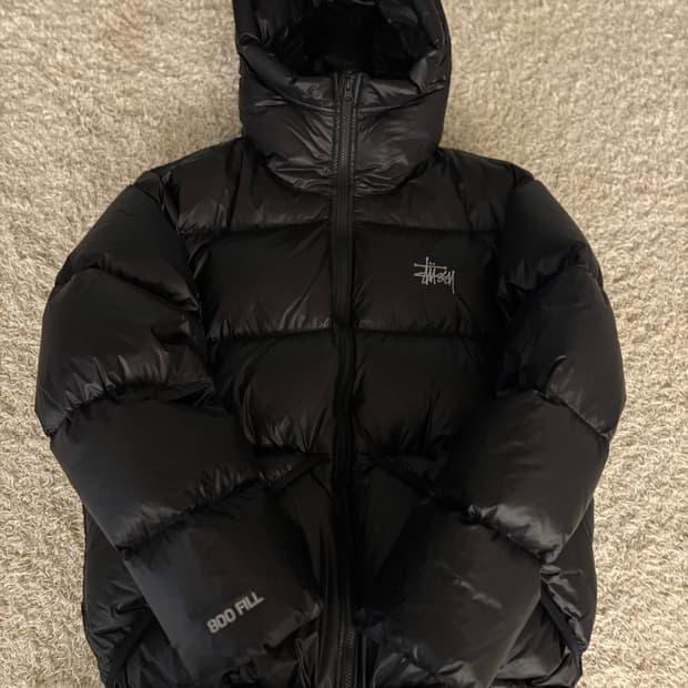 S)스투시 마이크로 립스탑 패딩