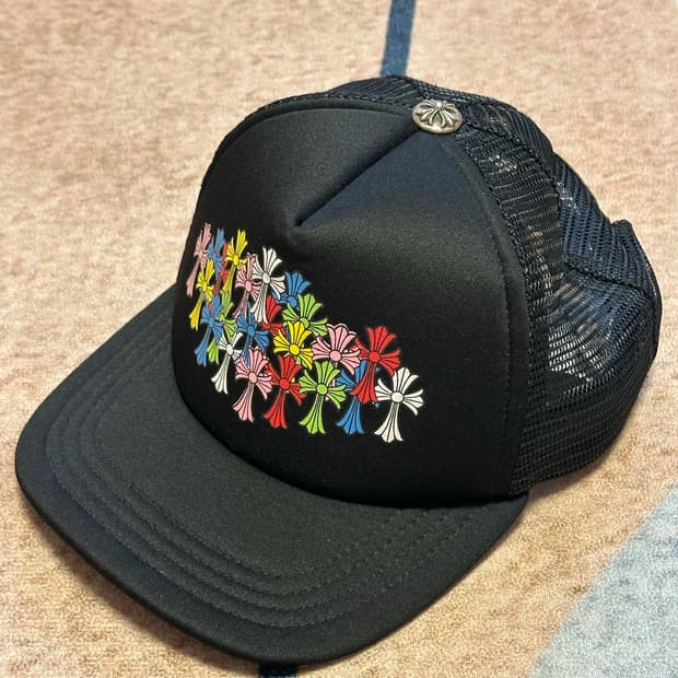 크롬하츠 (Chrome Hearts) 멀티 크로스 세메터리 메쉬캡 