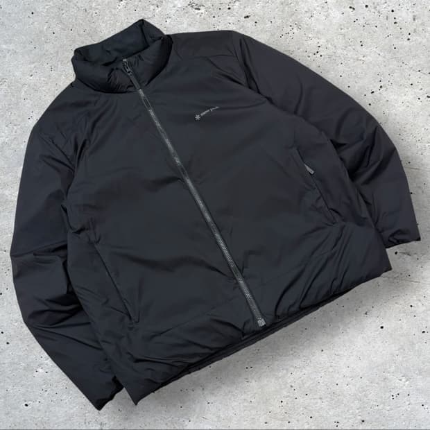 [110] 스노우피크 랜드프로 블랙 패딩 자켓 B738