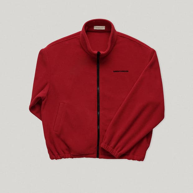 스무드무드 레드 디렉터 플리스 점퍼