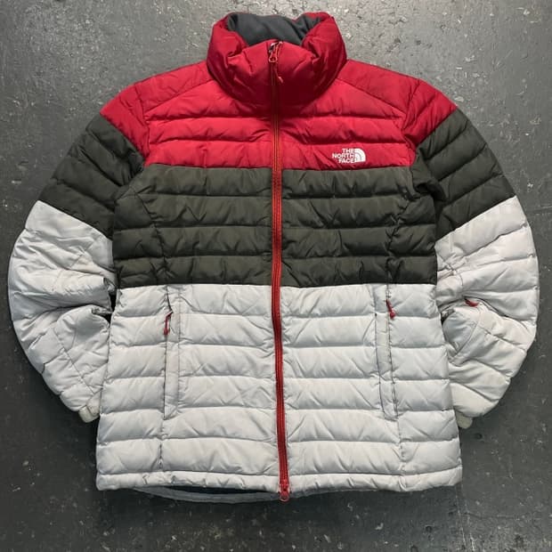 100 노스페이스 그리드 경량패딩