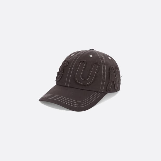 썬러브 볼캡 모자 Cut Off Capital Cap Brown