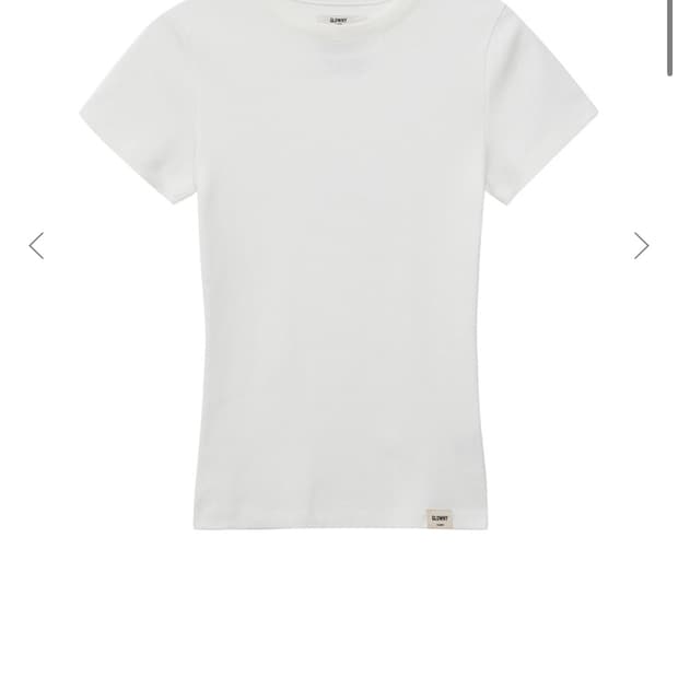 글로니 반팔티 G CLASSIC FITTED TEE (WHITE)