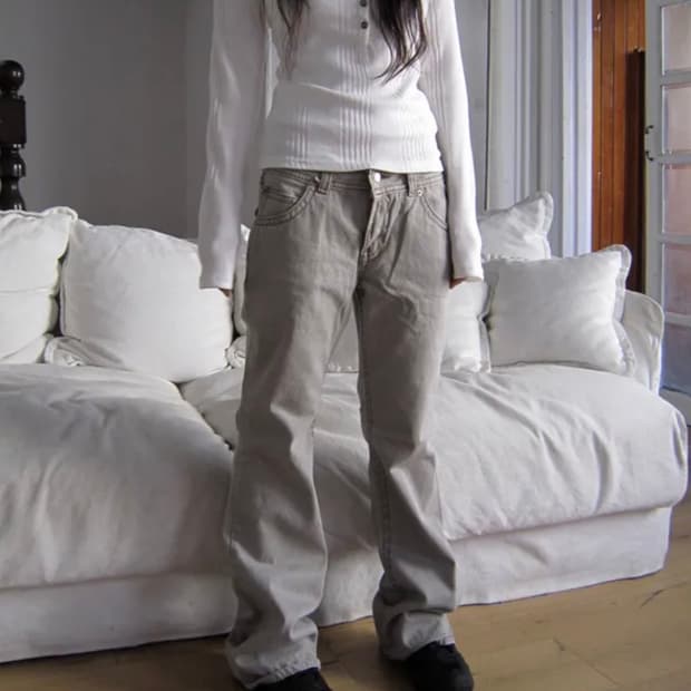 이즈이즈 Fog pocket bootcut pa (s)