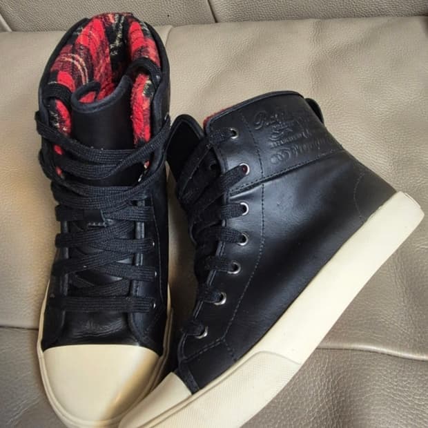 폴로랄프로렌  겨울 가죽 하이탑 여자 240