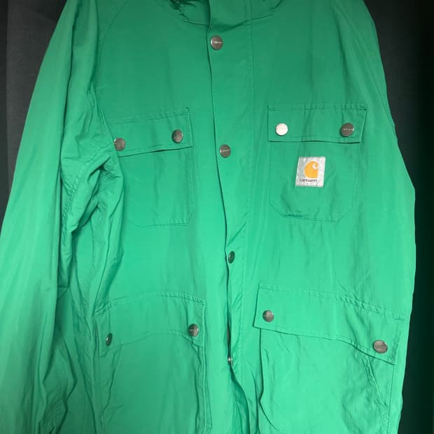 칼하트 카터 자켓 그린 L