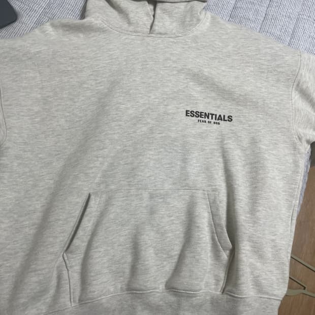 에센셜 후드 라이트 오트밀 s사이즈