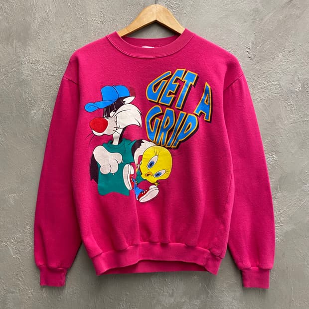 [S-M] 90s Looney Tunes 루니툰즈 빈티지 스웻셔츠