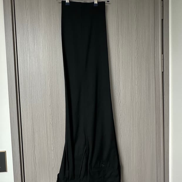 (1사이즈, ss) 어나더 오피스 산티아고 슬랙스 블랙