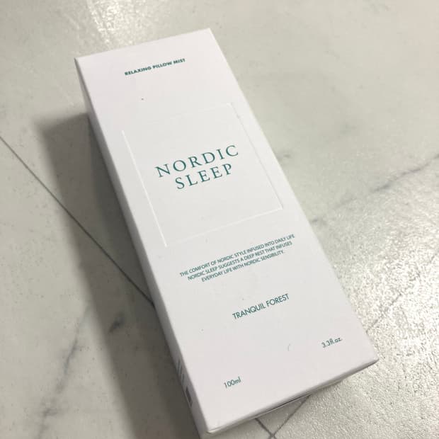 (새상품)노르딕슬립 트랜퀼 포레스트 필로우 미스트