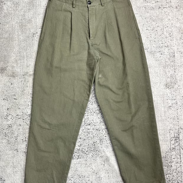 노아 헤링본 팬츠