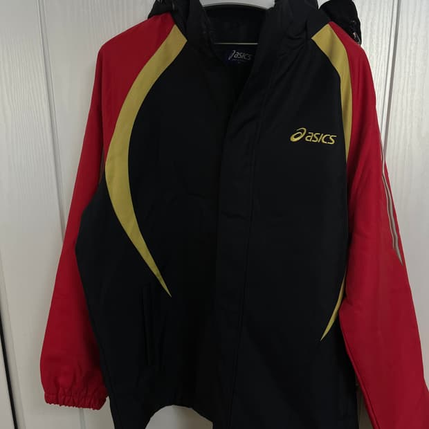 아식스 올드스쿨 바람막이 집업자켓 100~105