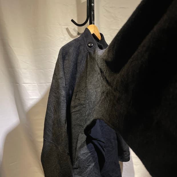 ANNA e CRISTINA COSTI drape wool jacket