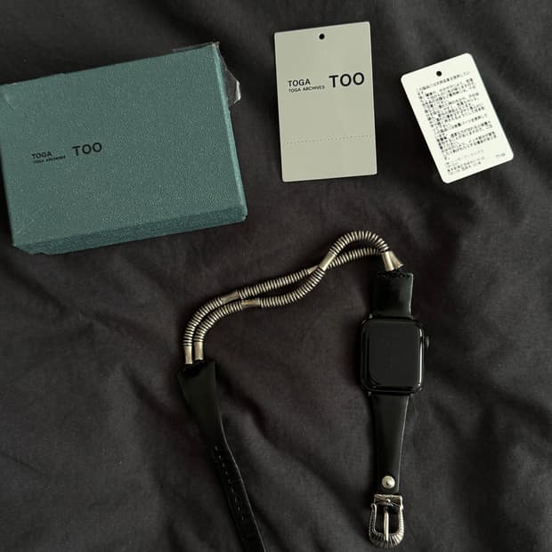 (네고가능)토가 애플워치 스트랩 (블랙)