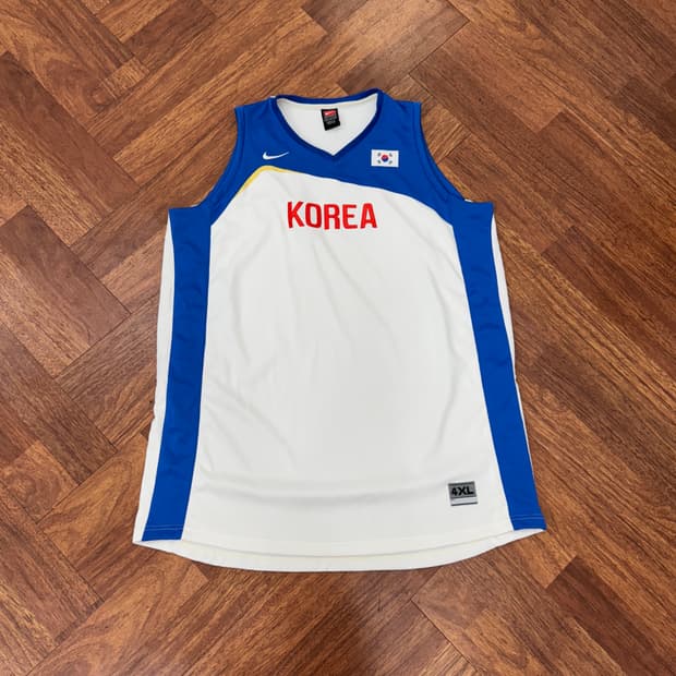 4XL(115) 나이키 한국 농구대표팀 04-05 유니폼 