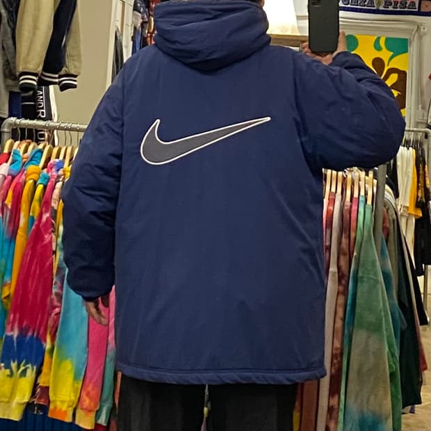 90s USA 나이키 빅스우시 패딩자켓