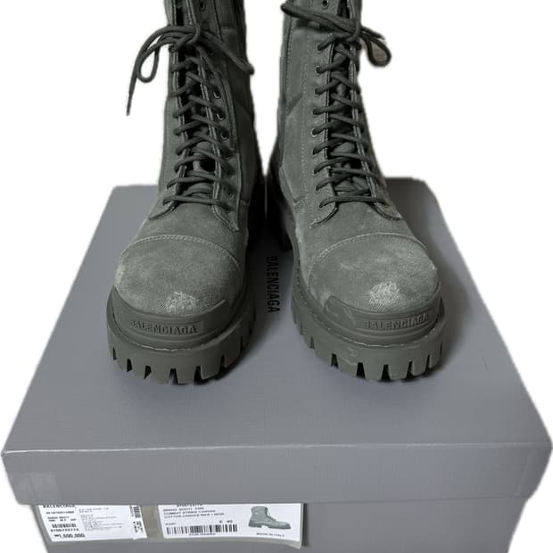 (40) 발렌시아가 컴뱃 스트라이크 카키 