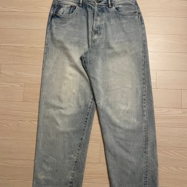 22AW 코모리 블리치 데님 셀비지O