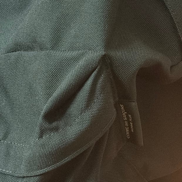 [M] 꼼데가르송 옴므 나일론 백팩 칸예 백팩