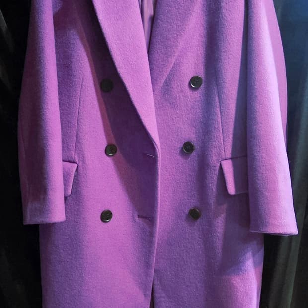 LE PITTA 르피타 울혼방 롱코트