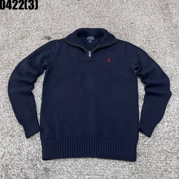 폴로 랄프로렌 니트 반집업
