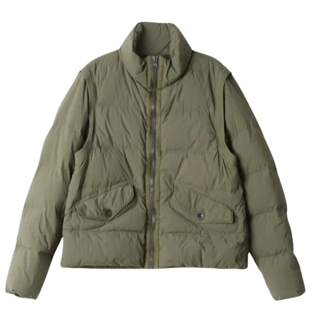 텐씨 오스트랄 다운 베스트 자켓 올리브 48