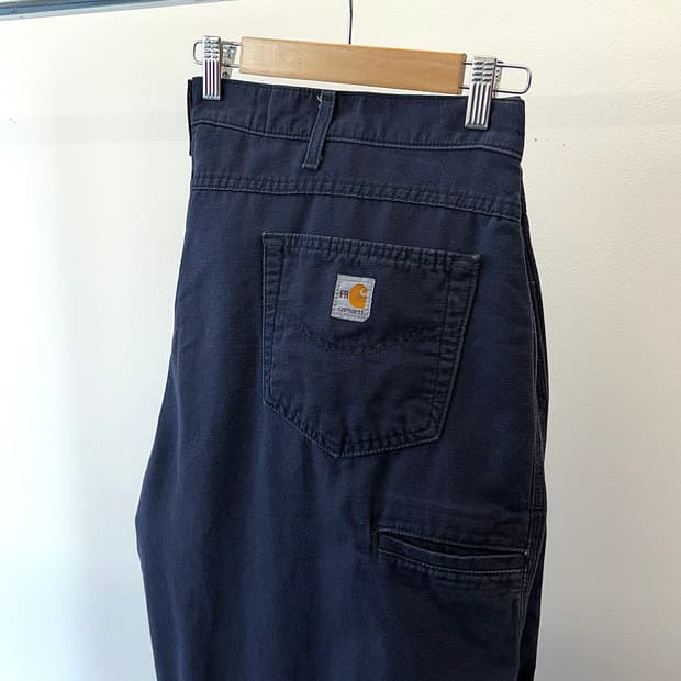칼하트 FR 네이비 빅사이즈 워크 팬츠 (44)