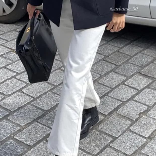 얼바닉30 90‘s 크롭 데님 팬츠