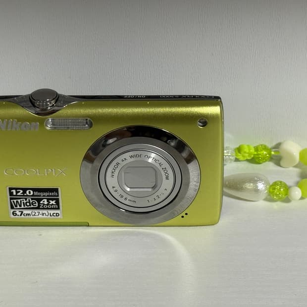 라임색🍋‍🟩Nikon COOLPIX 니콘 쿨픽스 S3000 디지털 카