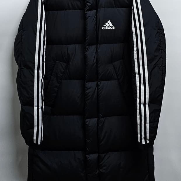아디다스 덕다운 롱패딩 M