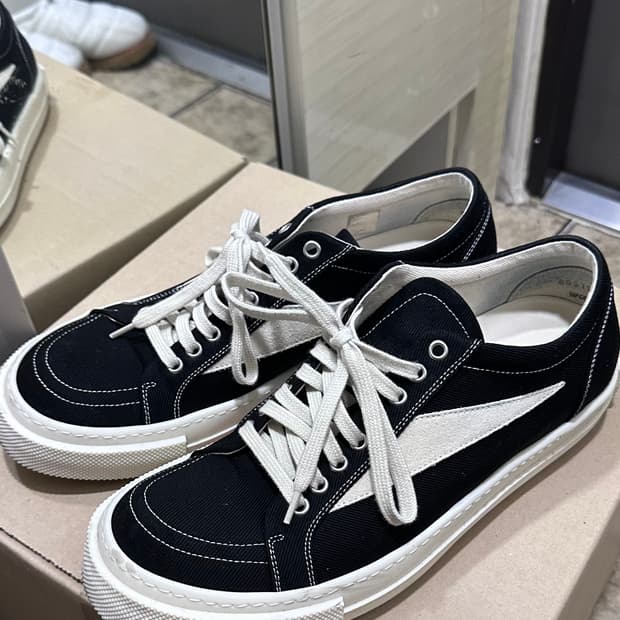 릭오웬스 다크쉐도우 스니커즈