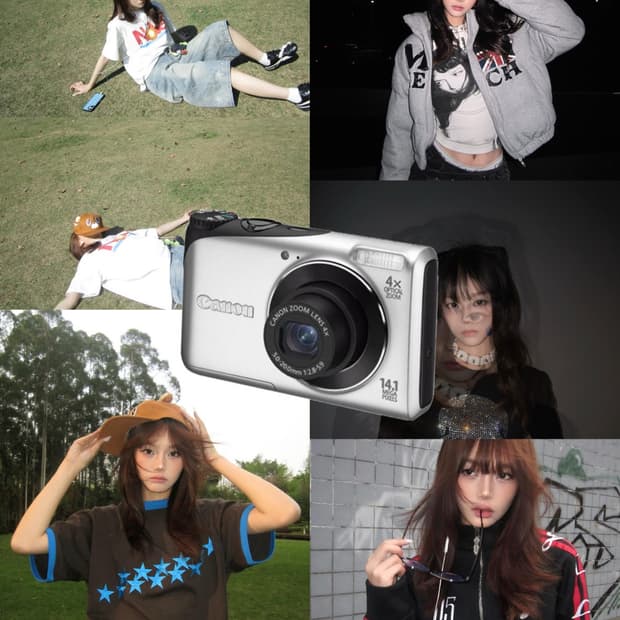 추천!) Canon 파워샷 A2200 빈티지디카