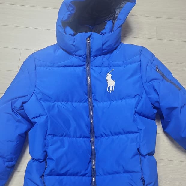 폴로 빅포니 후드 패딩