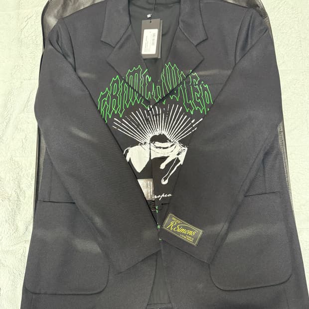 [M] [새상품] 라프시몬스 그림크롤러 블레이저