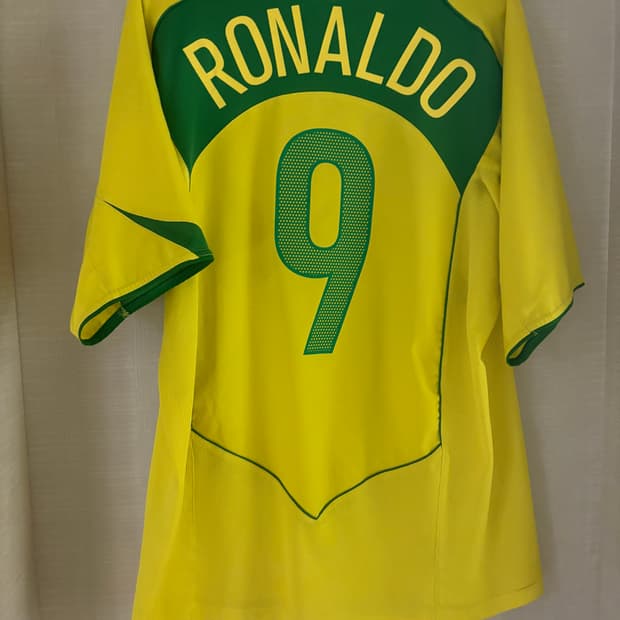 04-06 브라질 홈 호나우두 유니폼 정품