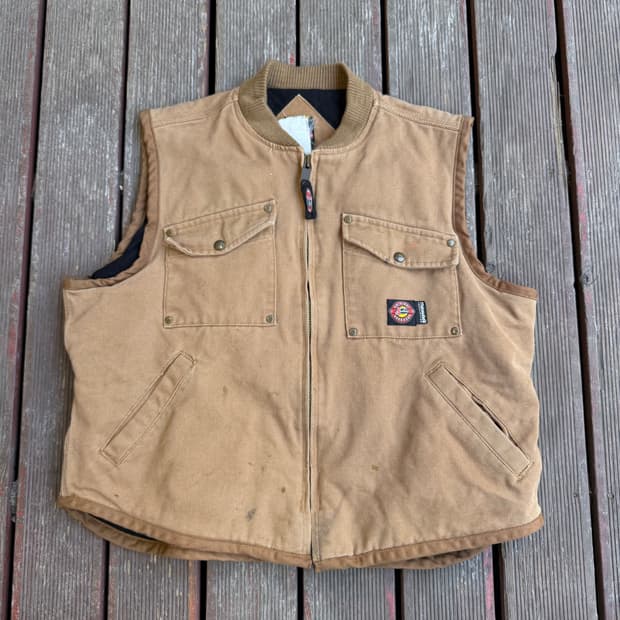 빈티지 워크 베스트 브라운