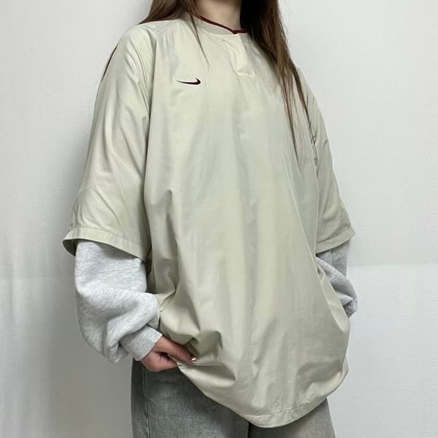 2000s NIKE 나이키 올드스쿨 하프 웜업