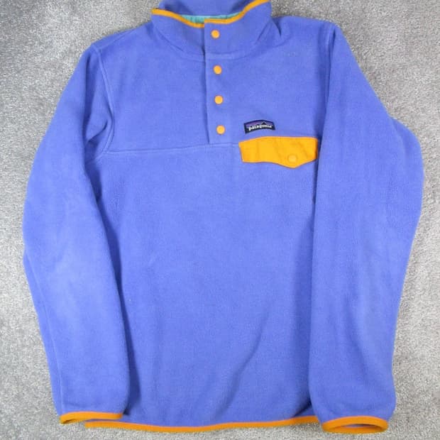 16SS 파타고니아 신칠라 스냅-T 퍼플/옐로우