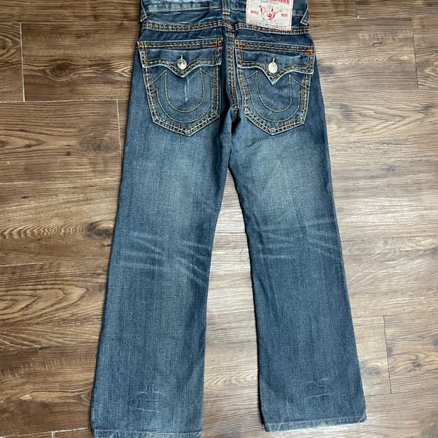 트루릴리전 USA 빌리빅티 부츠컷 데님 팬츠