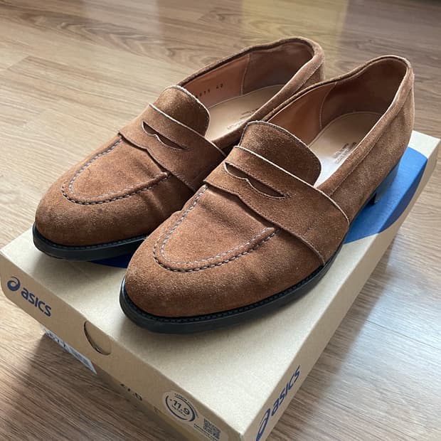 안드레스 샌드라 스웨이드 페니로퍼 스너프 브라운 6243 6244 알든